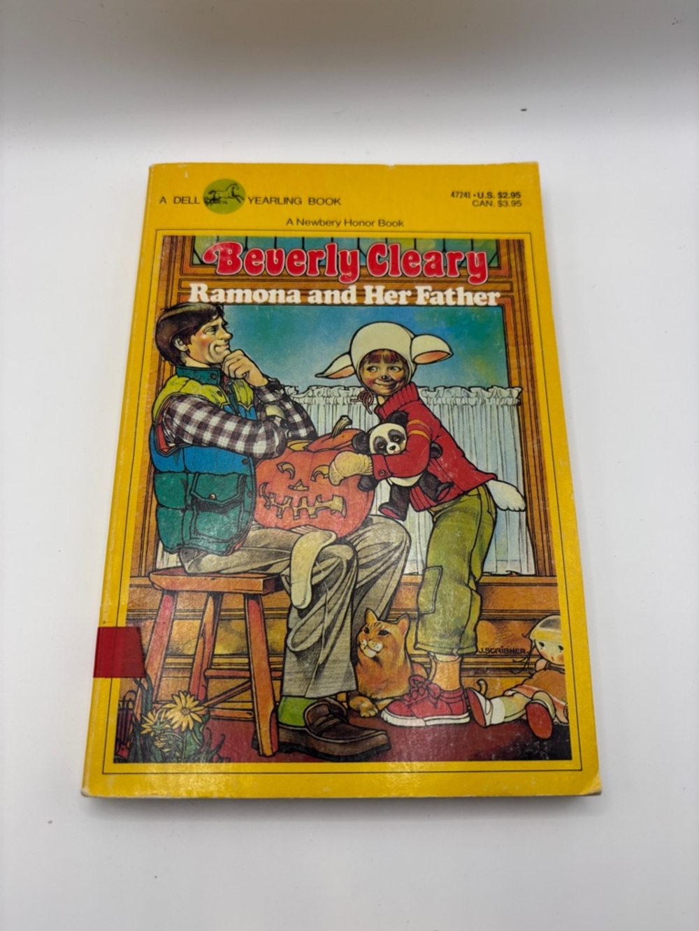 Beverly Cleary - Ramona and Her Father (Yellow Cover)